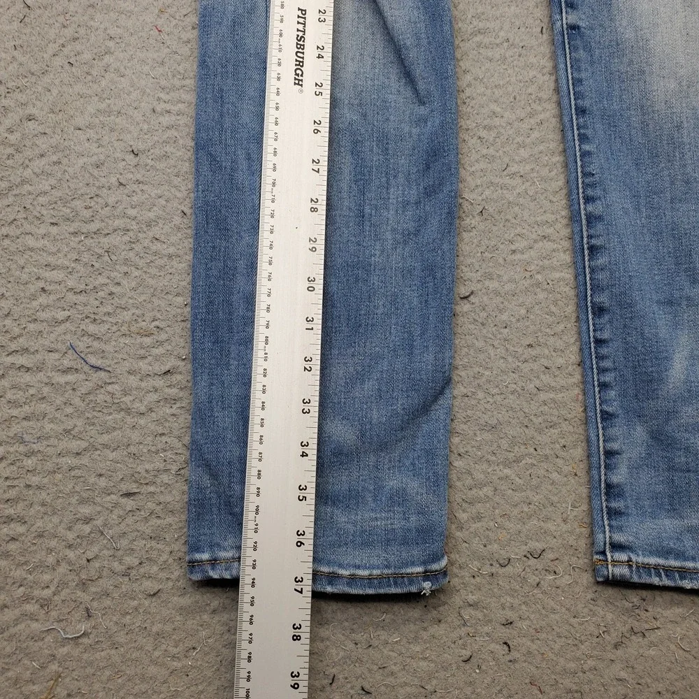 American Eagle Straight Jeans Mens 29x30 Blue Denim Next Level Flex Distressed